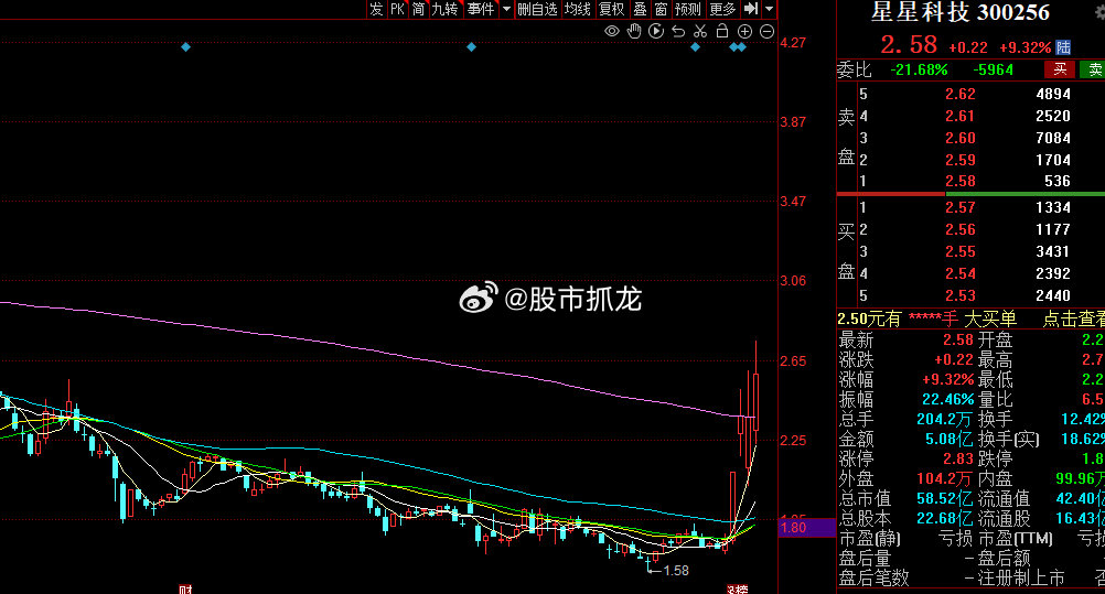 星星科技300256股票行情深度剖析与解读