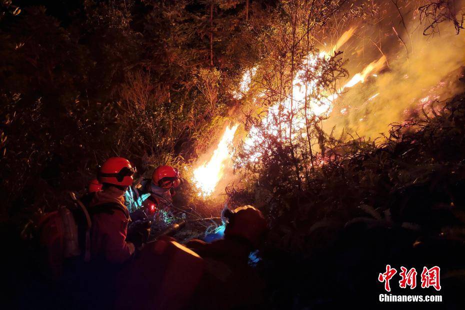 武夷山疑有夜爬游客烧火