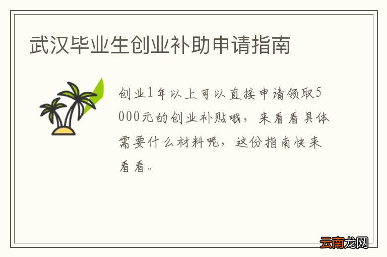 毕业生创业补贴申请指南，全面攻略助你成功申请！