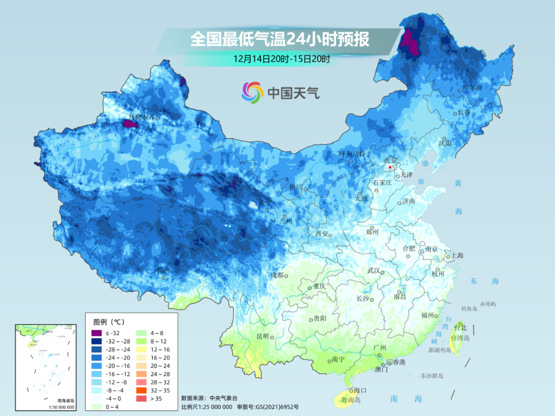 南方气温跌宕起伏，最低温度持续走低