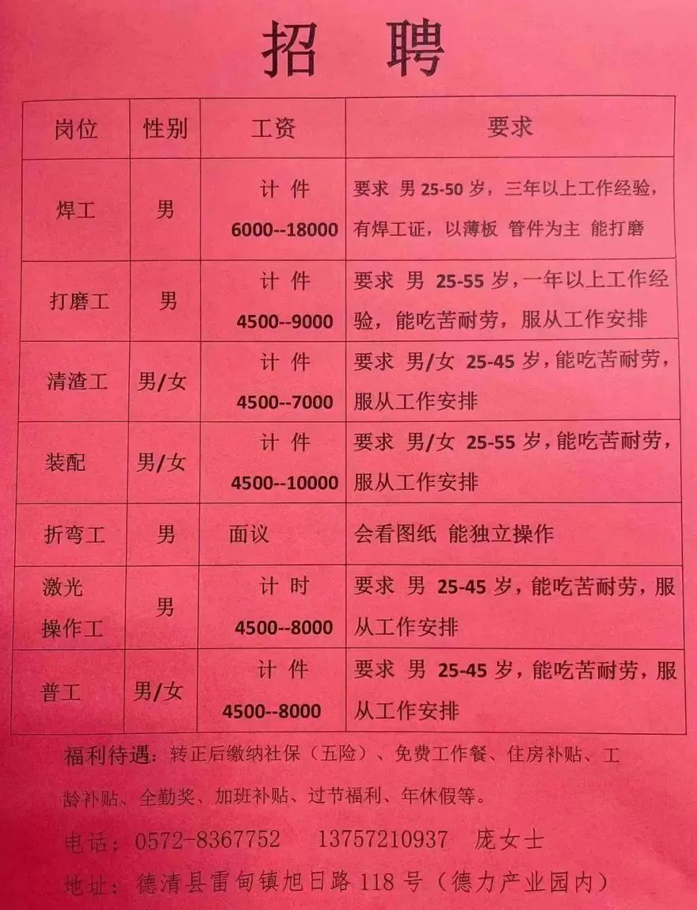 文寨村民委员会招聘启事概览