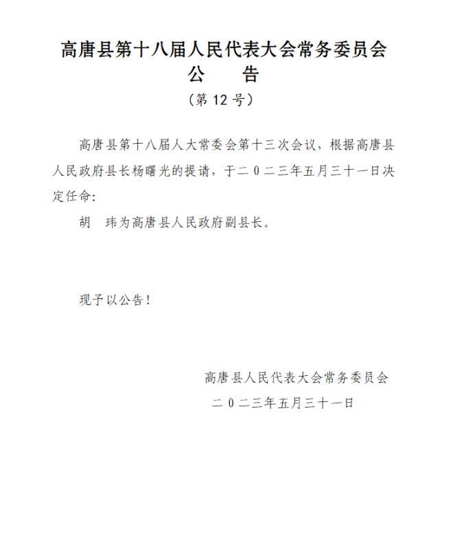 高唐县发展和改革局人事任命，引领县域经济高质量发展新篇章